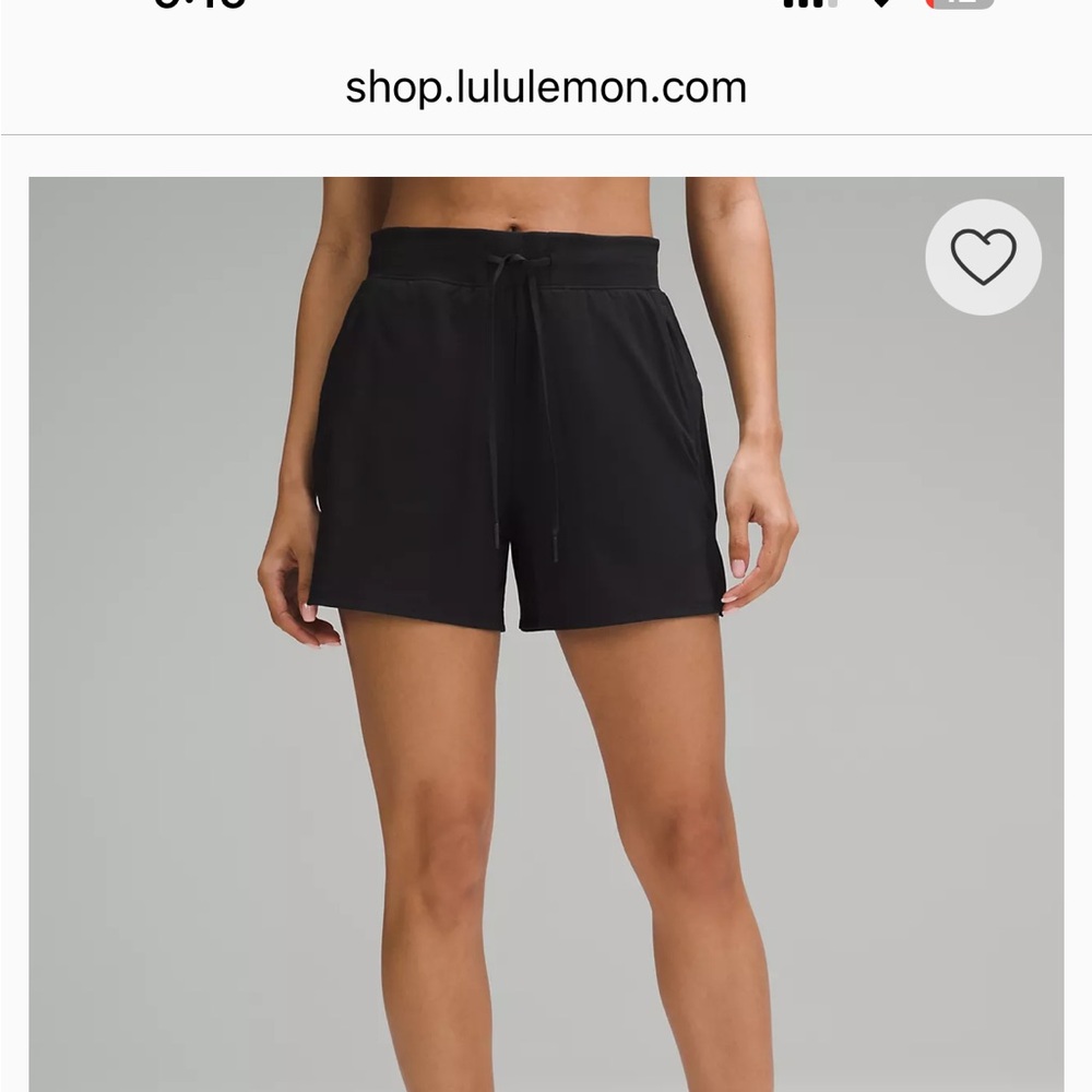 Lululemon Athletica navy ‘license to train’ Athletic Shorts